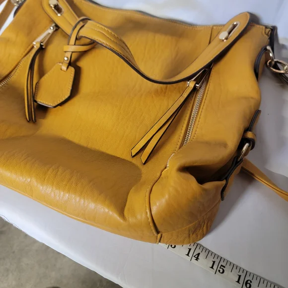 Jessica Simpson Mustard Shoulder Bag - Picture 5 of 8
